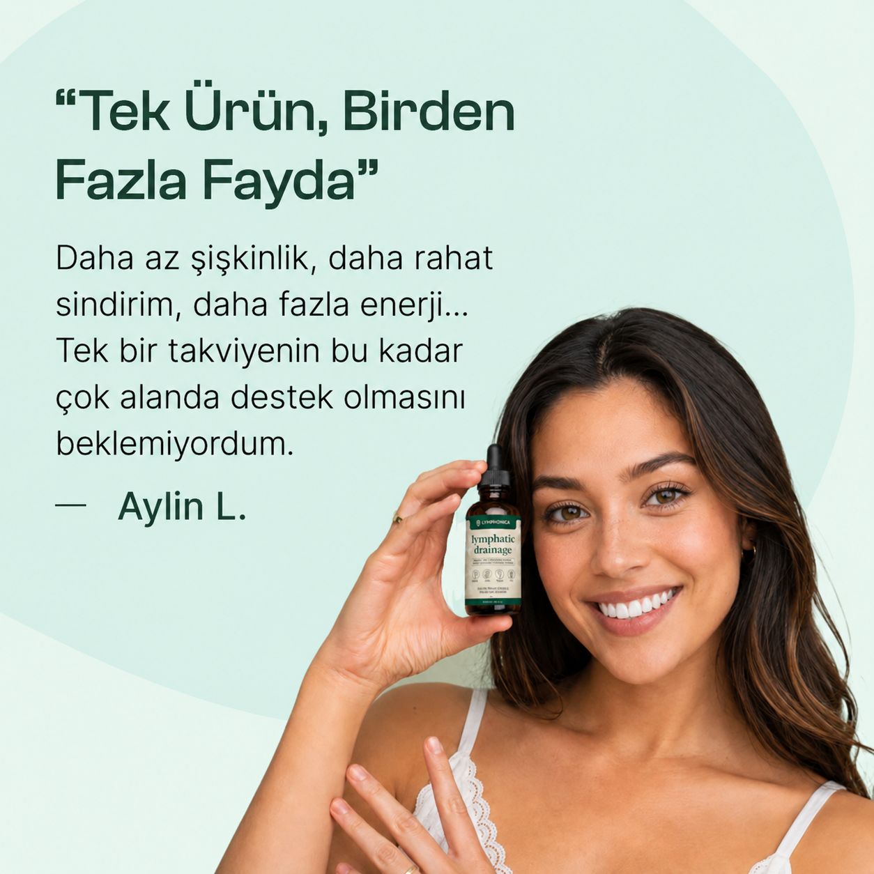 Lymphoria Ödem Atıcı-Şişkinlik Karşıtı Lenf Detoks Damlası