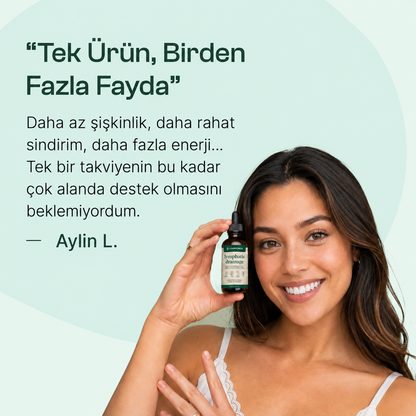 Lymphoria Ödem Atıcı-Şişkinlik Karşıtı Lenf Detoks Damlası
